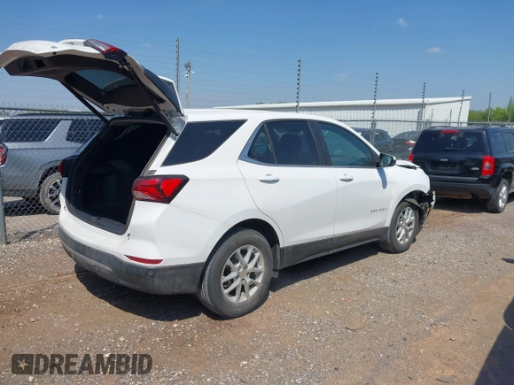 2022 Chevrolet Equinox LT with VIN 3GNAXKEV4NL286713, listed as a IAAI auction lot 42010289 with 87,278 mi miles. Bid and sale history available at carsss.com. Image 4.