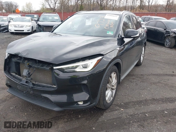 2019 Infiniti QX50 Essential with VIN 3PCAJ5M38KF116554, listed as a IAAI auction lot 42008032 with 60,988 mi miles and . Bid and sale history available at DreamBid. Image 6.