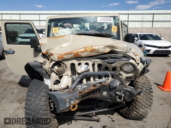 2017 Jeep Wrangler Unlimited Sport with VIN 1C4HJWDG2HL569825, listed as a Copart auction lot 60505265 with Not provided miles and Salvage title. Bid and sale history available at DreamBid. Image 5.