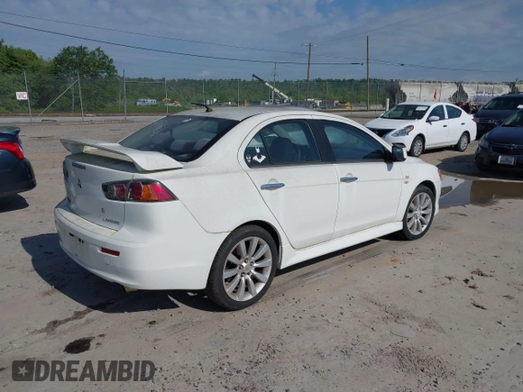 2011 Mitsubishi Lancer GTS with VIN JA32U8FW8BU030591, listed as a IAAI auction lot 42226736 with 110,010 mi miles and . Bid and sale history available at DreamBid. Image 4.
