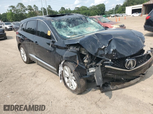 2021 Acura RDX with VIN 5J8TC1H32ML015579, listed as a Copart auction lot 59215965 with 76,411 mi miles and Salvage title. Bid and sale history available at DreamBid. Image 4.