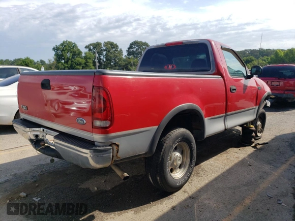 1998 Ford F-150 with VIN 1FTZF1821WKA63445, listed as a Copart auction lot 62563374 with 270,311 mi miles and Salvage title. Bid and sale history available at DreamBid. Image 3.
