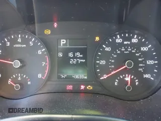 2020 Kia Rio S with VIN 3KPA25AD7LE348113, listed as a IAAI auction lot 41365528 with 43,633 mi miles and . Bid and sale history available at DreamBid. Image 7.