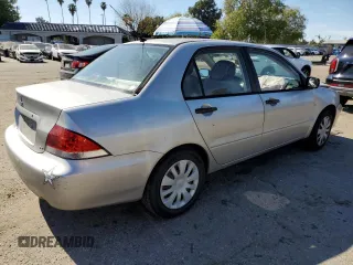 2006 Mitsubishi Lancer ES with VIN JA3AJ26E96U014446, listed as a Copart auction lot 46367455 with 144,202 mi miles and Salvage Title. Bid and sale history available at carsss.com. Image 3.
