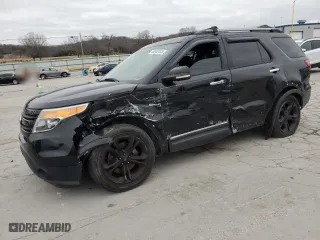 2015 Ford Explorer Limited with VIN 1FM5K7F87FGA15340, listed as a Copart auction lot 48040445 with 255,836 mi miles and Salvage Title. Bid and sale history available at carsss.com. Image 1.