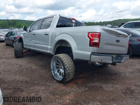 2018 Ford F-150 XL z VIN 1FTEW1CP4JFB37718, wystawiony jako IAAI lot #42354204 z przebiegiem 141 689 mil mil oraz . Historia ofert i sprzedaży dostępna na DreamBid. Obrazek 3.