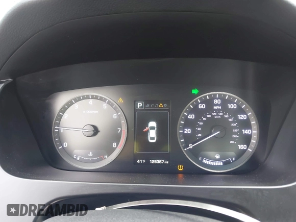 2015 Hyundai Sonata Limited with VIN 5NPE34AF0FH043630, listed as a IAAI auction lot 41825927 with 129,367 mi miles and . Bid and sale history available at carsss.com. Image 7.