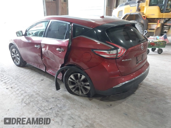 2016 Nissan Murano SL z VIN 5N1AZ2MHXGN116160, wystawiony jako IAAI lot #42241458 z przebiegiem 161 727 mil mil oraz . Historia ofert i sprzedaży dostępna na DreamBid. Obrazek 3.