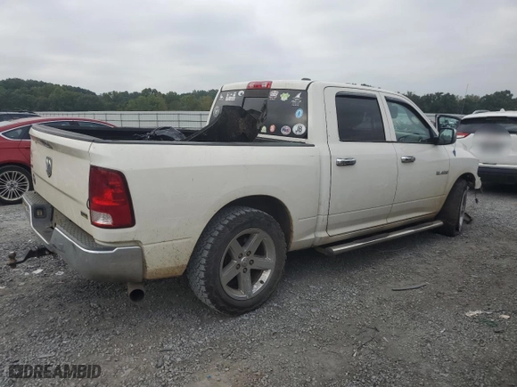 2009 Dodge Ram 1500 SLT with VIN 1D3HB13P99S747472, listed as a Copart auction lot 71569334 with 267,272 mi miles and Salvage Title. Bid and sale history available at carsss.com. Image 3.