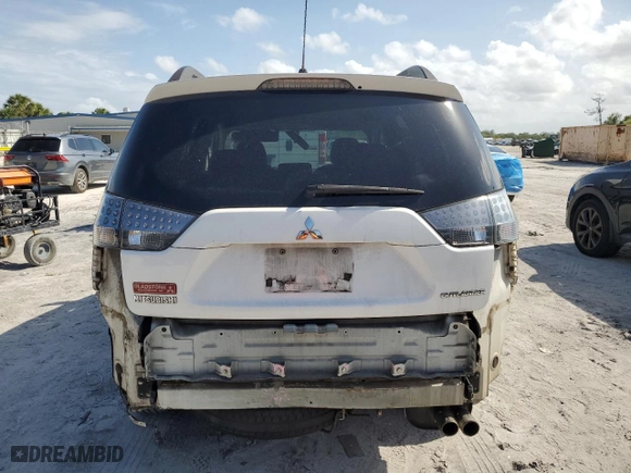 2007 Mitsubishi Outlander LS with VIN JA4MT31X77Z011292, listed as a Copart auction lot 52422345 with 250,535 mi miles and Non Repairable. Bid and sale history available at carsss.com. Image 6.