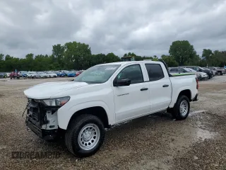 2024 Chevrolet Colorado 2WD Work Truck с VIN 1GCGSBEC0R1259781, выставлен на аукционе Copart как лот 65909085 с пробегом 5 260 миль миль и Чистый • Clean title. История ставок и продаж доступна на DreamBid. Изображение 1.