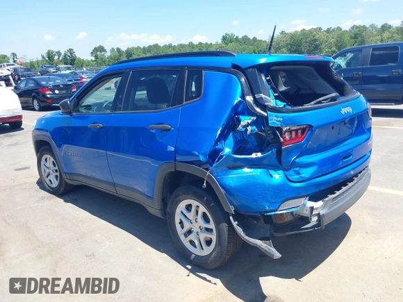 2018 Jeep Compass Sport с VIN 3C4NJCAB0JT338622, выставлен на аукционе IAAI как лот 42287302 с пробегом 99 554 миль миль и . История ставок и продаж доступна на DreamBid. Изображение 3.