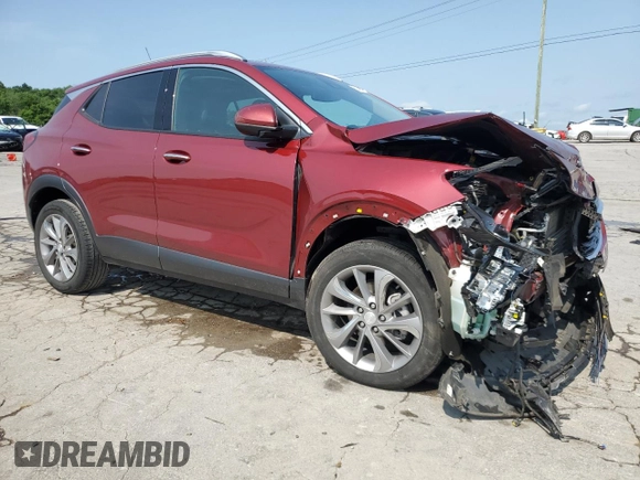 2023 Buick Encore GX Essence with VIN KL4MMGSL1PB152707, listed as a Copart auction lot 60341105 with 88,857 mi miles and Salvage title. Bid and sale history available at DreamBid. Image 4.
