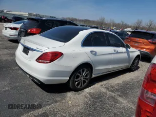 2016 Mercedes-Benz C 300 Luxury with VIN 55SWF4KB9GU117553, listed as a Copart auction lot 46359994 with 133,094 mi miles and Salvage title. Bid and sale history available at DreamBid. Image 3.