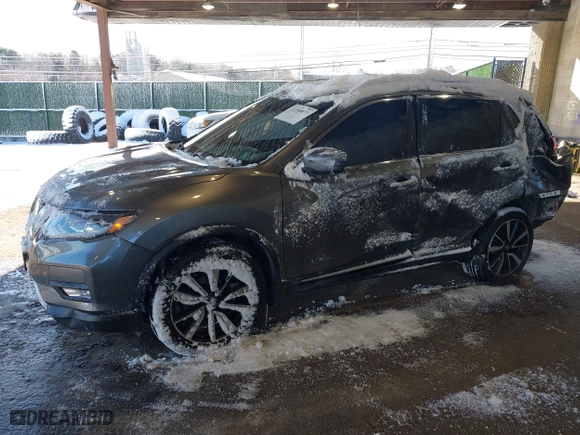 2017 Nissan Rogue SL with VIN 5N1AT2MV1HC764555, listed as a IAAI auction lot 41350873 with 72,388 mi miles. Bid and sale history available at carsss.com. Image 17.