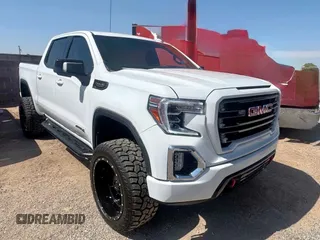 2021 GMC Sierra 1500 AT4 with VIN 3GTP9EED6MG421784, listed as a Copart auction lot 64997215 with 179,315 mi miles and Clean title. Bid and sale history available at DreamBid. Image 1.