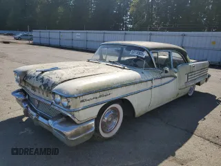 1958 Oldsmobile 88 z VIN 587M54933, wystawiony jako Copart lot #53116955 z przebiegiem 71 510 mil mil oraz Tytuł czysty. Historia ofert i sprzedaży dostępna na DreamBid. Obrazek 1.