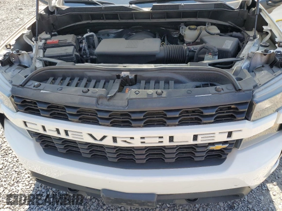 2021 Chevrolet Silverado 1500 with VIN 1GCRYBEHXMZ115135, listed as a Copart auction lot 54670185 with 32,849 mi miles and Salvage Title. Bid and sale history available at DreamBid. Image 11.