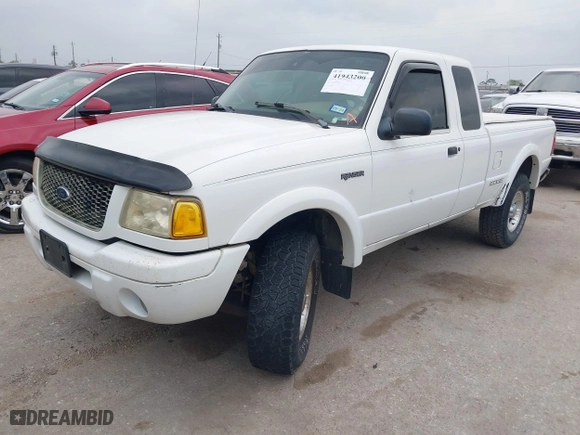 2002 Ford Ranger XL Fleet with VIN 1FTYR44U42PA71449, listed as a IAAI auction lot 41943200 with 212,180 mi miles. Bid and sale history available at carsss.com. Image 2.