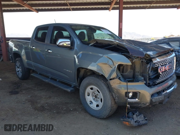2017 GMC Canyon 4WD Denali z VIN 1GTG6EENXH1315022, wystawiony jako IAAI lot #42152968 z przebiegiem 108 933 mil mil oraz . Historia ofert i sprzedaży dostępna na DreamBid. Obrazek 1.