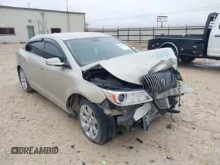 2013 Buick LaCrosse Leather with VIN 1G4GC5E36DF226354, listed as a IAAI auction lot 40206409 with 117,827 mi miles. Bid and sale history available at carsss.com. Image 1.