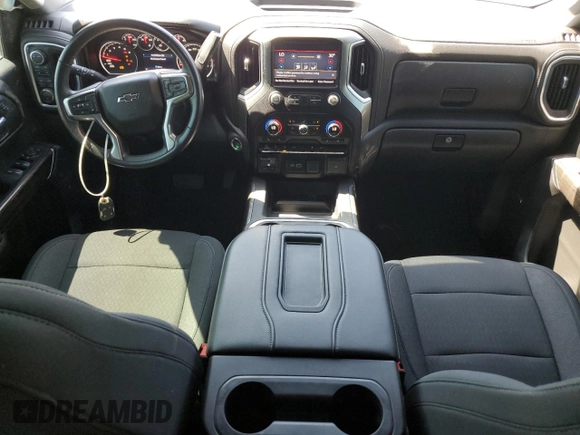 2021 Chevrolet Silverado 1500 LT Trail Boss with VIN 3GCPYFED3MG135125, listed as a Copart auction lot 46894275 with 56,694 mi miles and Salvage Title. Bid and sale history available at DreamBid. Image 8.