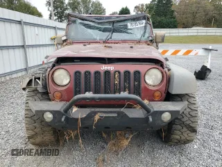 2008 Jeep Wrangler Rubicon with VIN 1J4GA64118L537031, listed as a Copart auction lot 78705164 with Not provided miles and Salvage title. Bid and sale history available at DreamBid. Image 5.