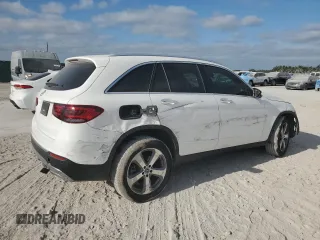 2022 Mercedes-Benz GLC 300 with VIN W1N0G8DB4NV394837, listed as a Copart auction lot 53831495 with 47,113 mi miles and Non repairable. Bid and sale history available at DreamBid. Image 3.