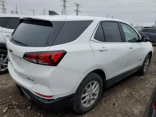 2023 Chevrolet Equinox LT with VIN 3GNAXTEG8PS166168, listed as a Copart auction lot 52939185 with 24,356 mi miles and Non repairable. Bid and sale history available at DreamBid. Image 3.