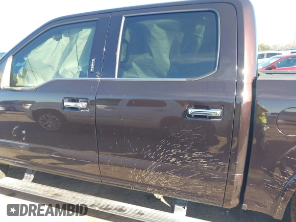 2018 Ford F-150 XL with VIN 1FTEW1E55JFB69816, listed as a IAAI auction lot 41668305 with 96,685 mi miles and . Bid and sale history available at DreamBid. Image 14.