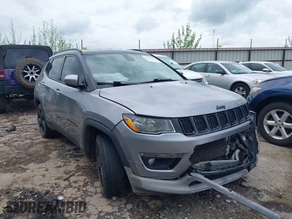 2018 Jeep Compass Latitude with VIN 3C4NJDBB8JT323967, listed as a IAAI auction lot 42096644 with 143,761 mi miles and . Bid and sale history available at DreamBid. Image 1.