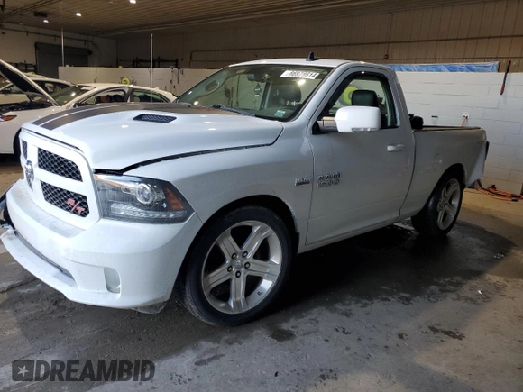 2014 Ram 1500 R/T with VIN 3C6JR6CT5EG240416, listed as a Copart auction lot 86978614 with 95,182 mi miles and Salvage Title. Bid and sale history available at carsss.com. Image 1.