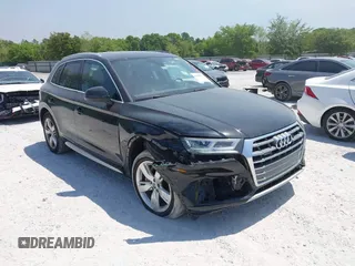 2018 Audi Q5 Premium Plus z VIN WA1BNAFY7J2231166, wystawiony jako IAAI lot #42048232 z przebiegiem 81 818 mil mil oraz . Historia ofert i sprzedaży dostępna na DreamBid. Obrazek 1.