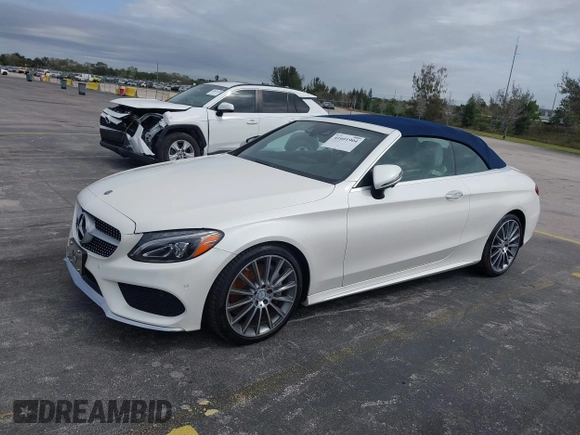 2017 Mercedes-Benz C 300 with VIN WDDWK4JB9HF565129, listed as a IAAI auction lot 41601904 with 57,966 mi miles and . Bid and sale history available at DreamBid. Image 19.