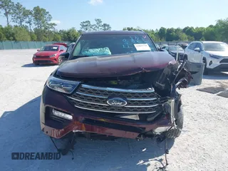 2022 Ford Explorer King Ranch with VIN 1FM5K7LC0NGA90372, listed as a IAAI auction lot 42063738 with 30,435 mi miles. Bid and sale history available at carsss.com. Image 12.