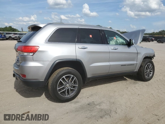 2018 Jeep Grand Cherokee Limited with VIN 1C4RJFBG8JC331247, listed as a Copart auction lot 64181455 with Not provided miles and Non repairable. Bid and sale history available at DreamBid. Image 3.
