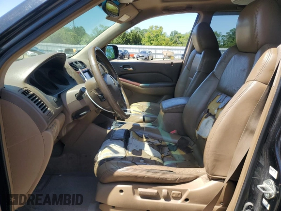 2004 Acura MDX Touring with VIN 2HNYD188X4H509144, listed as a Copart auction lot 58596645 with Not provided miles and Salvage title. Bid and sale history available at DreamBid. Image 7.