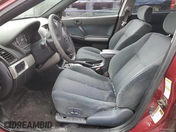 2005 Mitsubishi Galant LS with VIN 4A3AB36S05E049215, listed as a Copart auction lot 52596984 with 109,466 mi miles and Salvage Title. Bid and sale history available at carsss.com. Image 7.