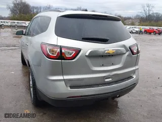 2017 Chevrolet Traverse LS with VIN 1GNKRFED4HJ220302, listed as a IAAI auction lot 41721801 with 114,984 mi miles. Bid and sale history available at carsss.com. Image 3.
