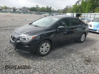 2021 Nissan Versa S with VIN 3N1CN8DV0ML896170, listed as a Copart auction lot 50407675 with 49,705 mi miles and Non Repairable. Bid and sale history available at carsss.com. Image 1.