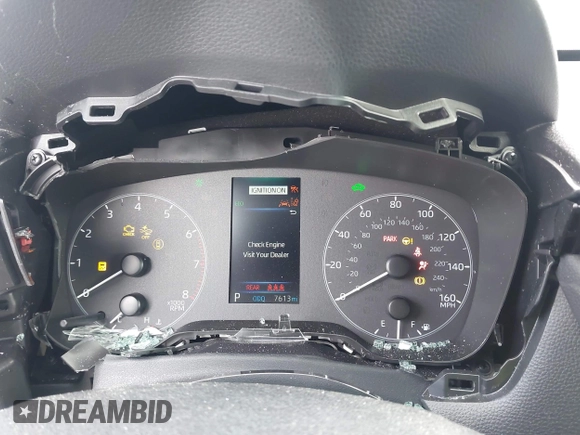 2024 Toyota Corolla Cross Hybrid S with VIN 7MUFBABG2RV042934, listed as a IAAI auction lot 42098911 with 7,613 mi miles and . Bid and sale history available at DreamBid. Image 7.