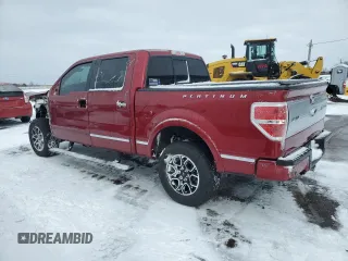 2013 Ford F-150 XL with VIN 1FTFW1EF8DFB67401, listed as a Copart auction lot 47782615 with 175,377 mi miles and Salvage Title. Bid and sale history available at carsss.com. Image 2.