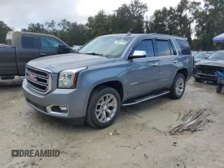 2020 GMC Yukon SLT with VIN 1GKS1BKC3LR126883, listed as a Copart auction lot 86907794 with 198,546 mi miles and Non Repairable. Bid and sale history available at carsss.com. Image 1.