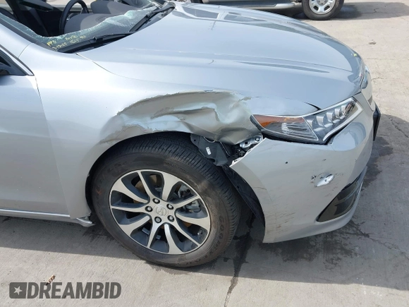 2017 Acura TLX w/Technology Pkg with VIN 19UUB1F55HA003584, listed as a IAAI auction lot 41812536 with 23,192 mi miles. Bid and sale history available at carsss.com. Image 6.