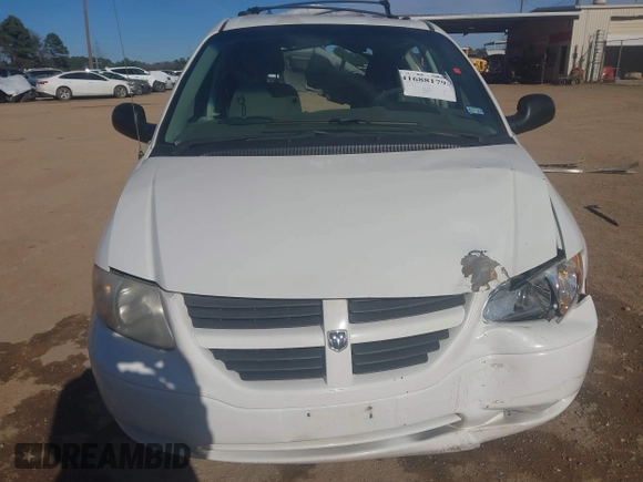 2007 Dodge Caravan SXT with VIN 1D4GP45RX7B106403, listed as a IAAI auction lot 41688179 with 1 mi miles. Bid and sale history available at carsss.com. Image 13.