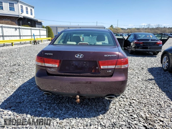 2006 Hyundai Sonata GLS with VIN 5NPEU46F66H012081, listed as a Copart auction lot 53703165 with 131,834 mi miles and Clean Title. Bid and sale history available at DreamBid. Image 6.