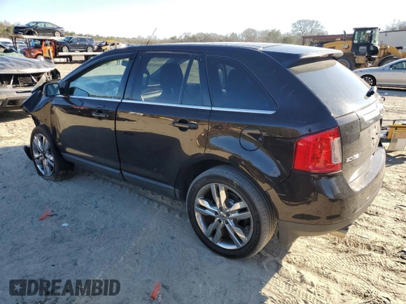 2013 Ford Edge Limited with VIN 2FMDK4KC2DBC10500, listed as a Copart auction lot 47245535 with 167,001 mi miles and Salvage Title. Bid and sale history available at carsss.com. Image 2.