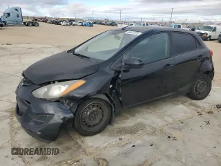 2012 Mazda 2 Sport with VIN JM1DE1KZ1C0133696, listed as a Copart auction lot 44047725 with 294,974 mi miles and Clean Title. Bid and sale history available at carsss.com. Image 1.