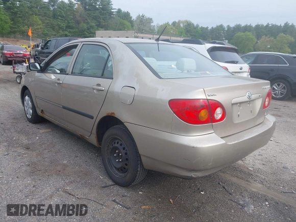 2004 Toyota Corolla CE with VIN 2T1BR32E44C235036, listed as a IAAI auction lot 42255194 with 154,580 mi miles and . Bid and sale history available at DreamBid. Image 3.