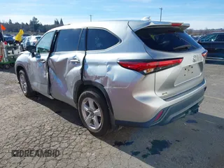 2020 Toyota Highlander LE with VIN 5TDBZRBH0LS045947, listed as a IAAI auction lot 41489923 with 81,946 mi miles and . Bid and sale history available at DreamBid. Image 3.